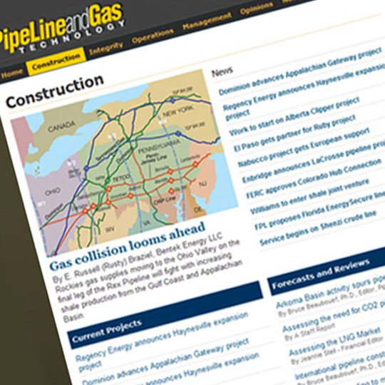 PipeLine and Gas Technology Website